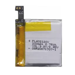 Batteri for Huami Amazfit Bip (A1608) 3.80V 200mAh Li-Polymer PL402120V