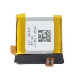 Batteri for Xiaomi Mi Watch Revolve Active 3.80V 420mAh Li-Polymer EVE L0943A