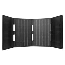 40W solcellelader USB-C USB DC-porter IP65 vanntett monokrystallinsk solcellepanel