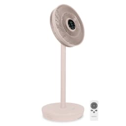 VONROC BREEZE Batteridriven tyst fläkt med fjärrkontroll beige