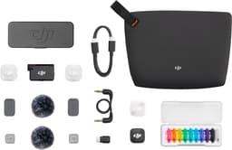 DJI Mic Mini 2 trådløs mikrofon (2 TX + 1 RX + Opladningsetui)