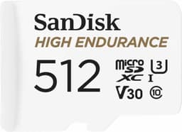 SanDisk High Endurance UHS-I microSDXC kort (512GB)
