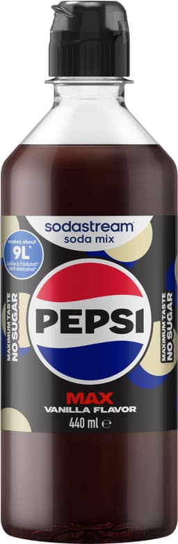 Sodastream Pepsi Max Vanilla drikkekoncentrat PMXV440DK