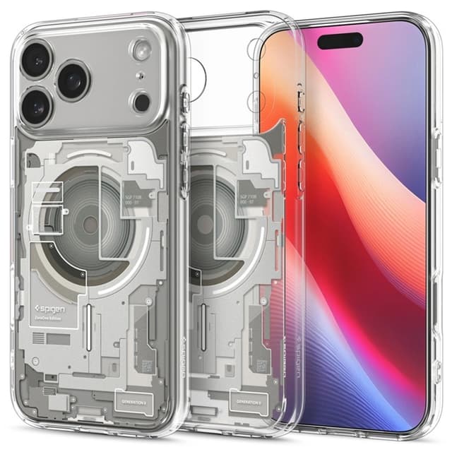 Spigen Mobilskal till iPhone 17 Pro Magsafe Ultra Hybrid - Natural Titanium