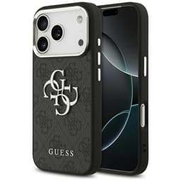 Guess Mobilskal till iPhone 17 Pro 4G Big 4G Classic Logo - Svart