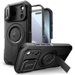Tech-Protect Telefontaske til iPhone 17 Pro Magsafe Kevlar - Sort