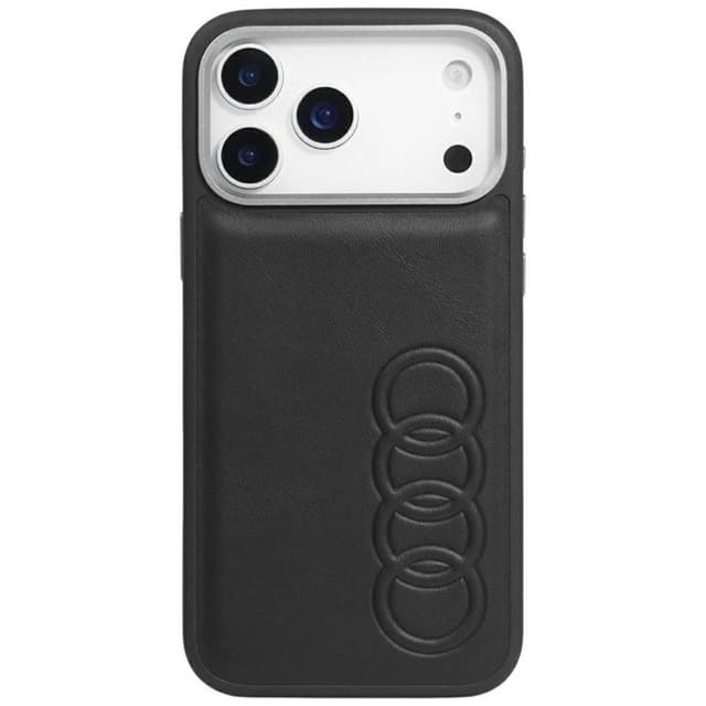 Audi Mobilskal till iPhone 17 Pro MagSafe TT Syntetiskt Läder - Svart