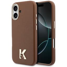 Karl Lagerfeld Mobilskal För iPhone 17 MagSafe Karl Head Logo - Brun
