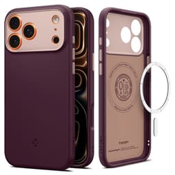 Spigen Mobilskal till iPhone 17 Pro Magsafe Nano Pop - Burgundy Bean