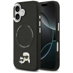 Karl Lagerfeld Mobilskal till iPhone 17 MagSafe Karl Och Choupette Pins