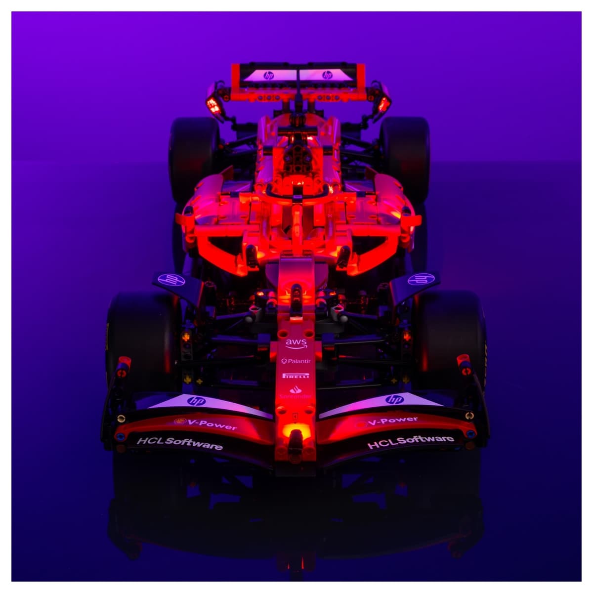 F1 Racer Light My Bricks lyssett Ferrari SF-24 F1 Car 42207 - Elkjøp