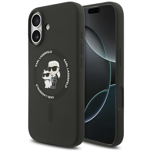 Karl Lagerfeld Mobilskal till iPhone 17 Magsafe Karl Och Choupette