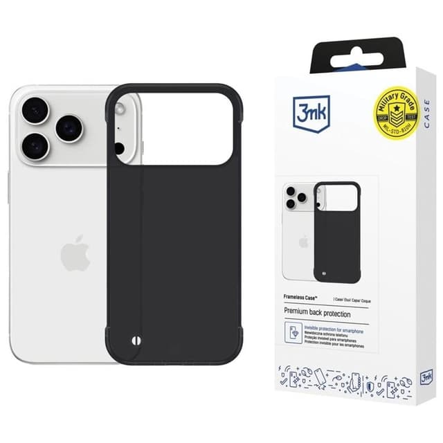 3MK Mobilskal till iPhone 17 Pro Just20g Matt - Svart