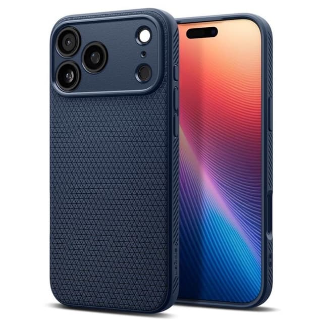 Spigen Mobilskal till iPhone 17 Pro Liquid Air - Marinblå