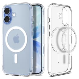 Spigen Mobilskal för Apple iPhone 17 MagSafe Ultra Hybrid - Frost Vit