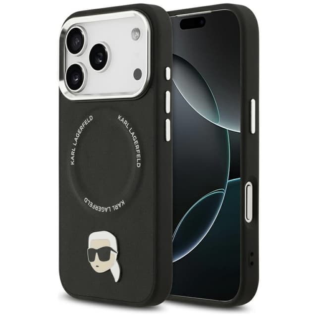 Karl Lagerfeld Mobilskal till iPhone 17 Pro MagSafe Karl Pin