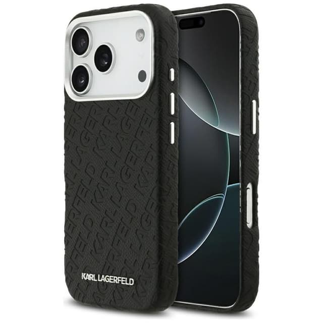 Karl Lagerfeld Mobilskal till iPhone 17 Pro MagSafe FW Stamped Karl