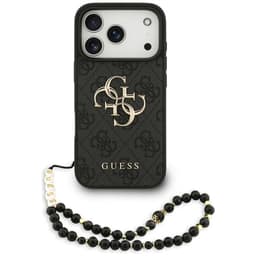 Guess Mobilskal till iPhone 17 Pro 4G Strap 4G Classic Logo - Svart