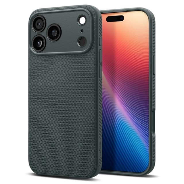 Spigen Mobilskal till iPhone 17 Pro Liquid Air - Abyss