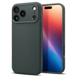Spigen Mobilskal till iPhone 17 Pro Liquid Air - Abyss Grön