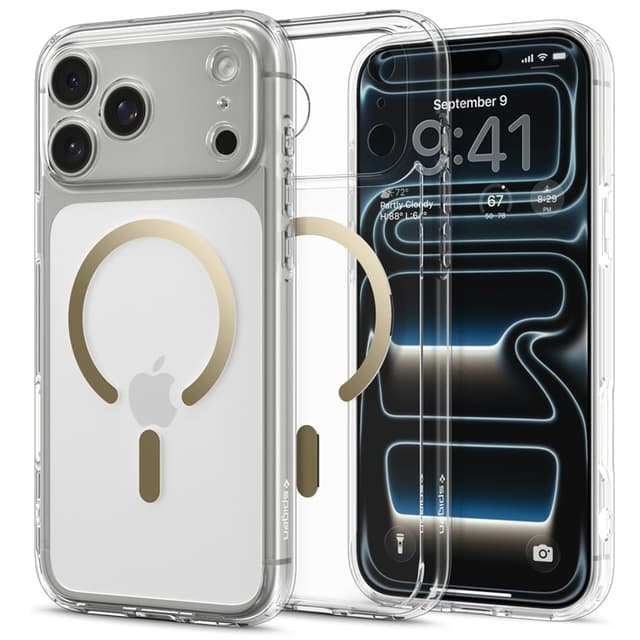 Spigen Mobilskal till iPhone 17 Pro Magsafe Ultra Hybrid - Clear