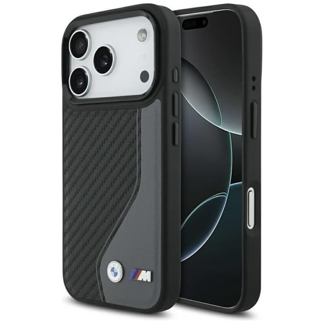 BMW Mobilskal till iPhone 17 Pro MagSafe M Carbon Logo - Anthracite