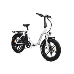 Vester Step 2026 – Foldbar Fatdæk El-Cykel 48V 14Ah – Hejre Hvid