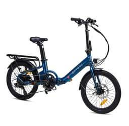 Virum Step 2026 – Foldbar Ultralet El-Cykel 36V 10Ah – Safirblå
