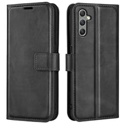 Galaxy A24 4G Plånboksfodral Folio Flip Calf - Svart