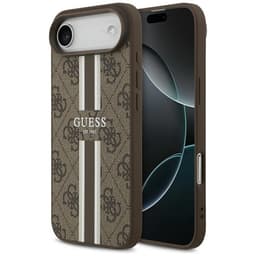Guess Mobilskal till iPhone Air MagSafe 4G Printed Stripes - Brun