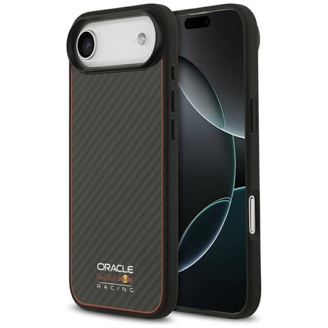 Red Bull Telefontaske til iPhone Air MagSafe Kevlar Logo Matt - Sort
