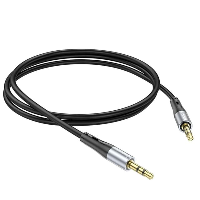 Hoco AUX Mini Jack til Mini Jack (3.5mm) Kabel 1m - Sort