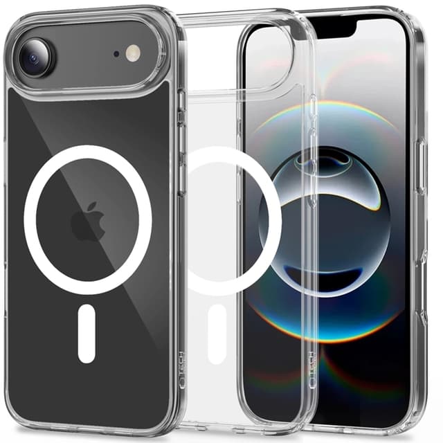 Tech-Protect Mobilskal till iPhone Air Magsafe Flexair Hybrid - Clear