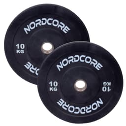Nordcore Vektskive Bumper Core (5-25kg), par - 10 kg