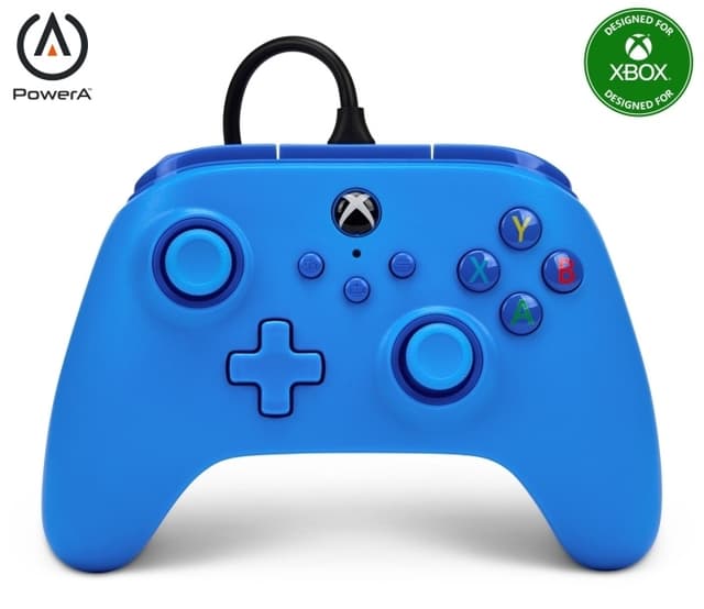 PowerA Trådbunden handkontroll - blå/ Xbox Series X