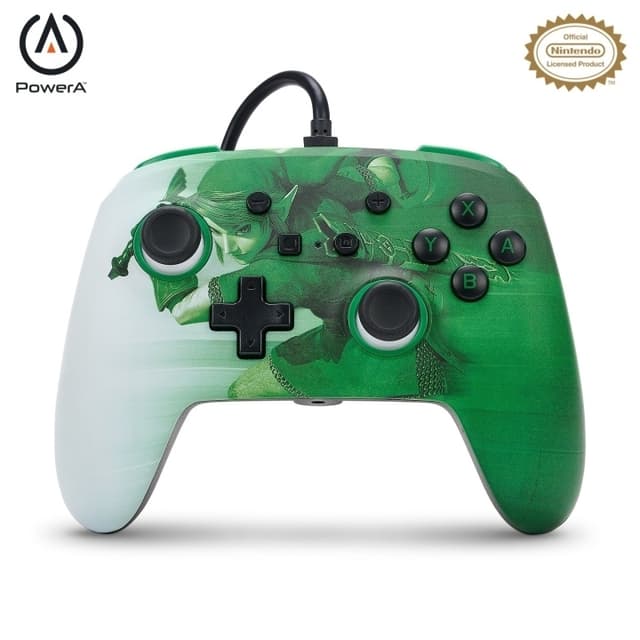 PowerA Förbättrad trådbunden handkontroll - Nintendo Switch - Heroic Link