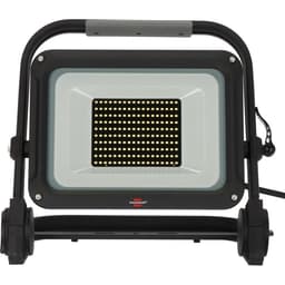 brennenstuhl Mobil LED-konstruktionslampe JARO 14060 M / LED-arbejdslampe 100W til udendørs brug (LED-projektør med 5m kabel, LED-nødbelysning med 11500lm lavet af aluminium af høj kvalitet, dæmpbar, IP65)