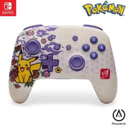 PowerA Forbedret Nintendo Switch trådløs controller (Pikachu Blossom)