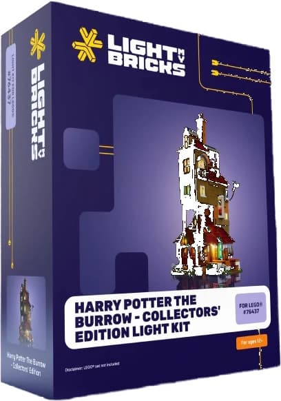 Light My Bricks™ Harry Potter The Burrow Collector's Edition lyssæt