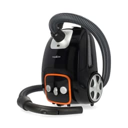 Nedis Dammsugare med påse | Med Påse | 700 W | Dammkapacitet: 3.0 l | Kombi Borste | aktionsradie: 9.00 m | Dammsugarens sugstyrning | H13 | Antracit / Orange / Svart