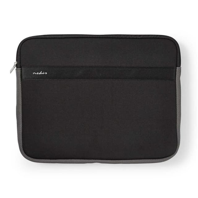 Nedis Notebook Väska | 13 - 14 "" | Neopren | Antracit / Svart | 20 mm