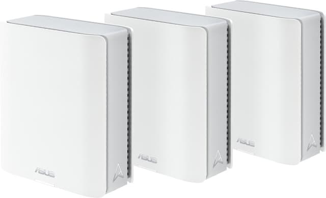 ZenWiFi BT10 Tri-band WiFi 7 Mesh-system, 3-pack, vitt