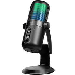 Mikrofon USB Riktad/Rundstrålande NRC RGB Svart