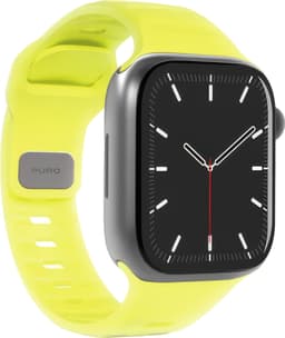 Puro Glow urrem til Apple Watch Series 11/10 (Gul)