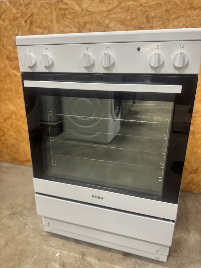 Voss keramisk komfur VKK60003HV - D17731 - brugt
