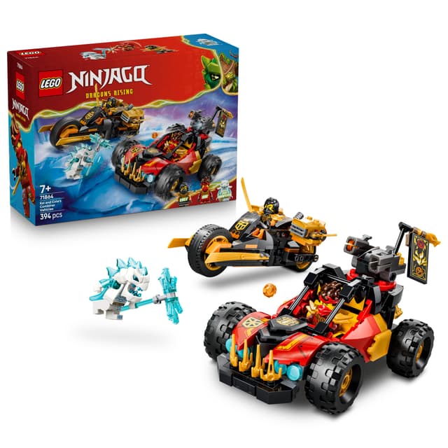 LEGO NINJAGO Kai och Coles kombinationsfordon 71864