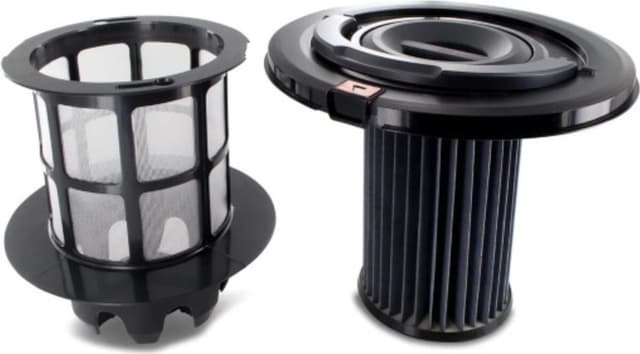 Bosch-kompatibelt dammsugarfilter 00708278 708278 – Svart ABS flerlage