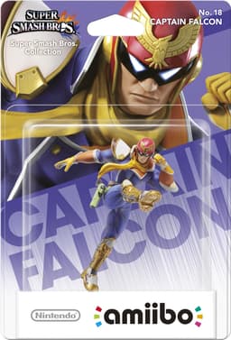 Nintendo Amiibo Super Smash Bros. actionfigur (Falcon nr. 18)