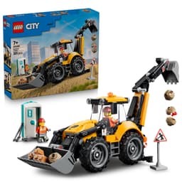 LEGO City Keltainen traktorikaivuri 60480