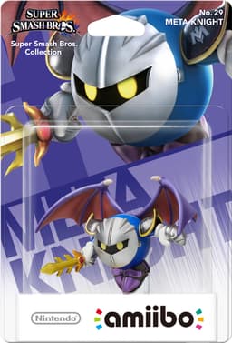 Nintendo Amiibo Super Smash Bros. actionfigur (Meta Knight nr. 29)